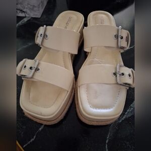 Indigo Road Stylish Beige Sandals
